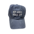 Hot Girls Wear SPF - Graphic Cap - Blue
