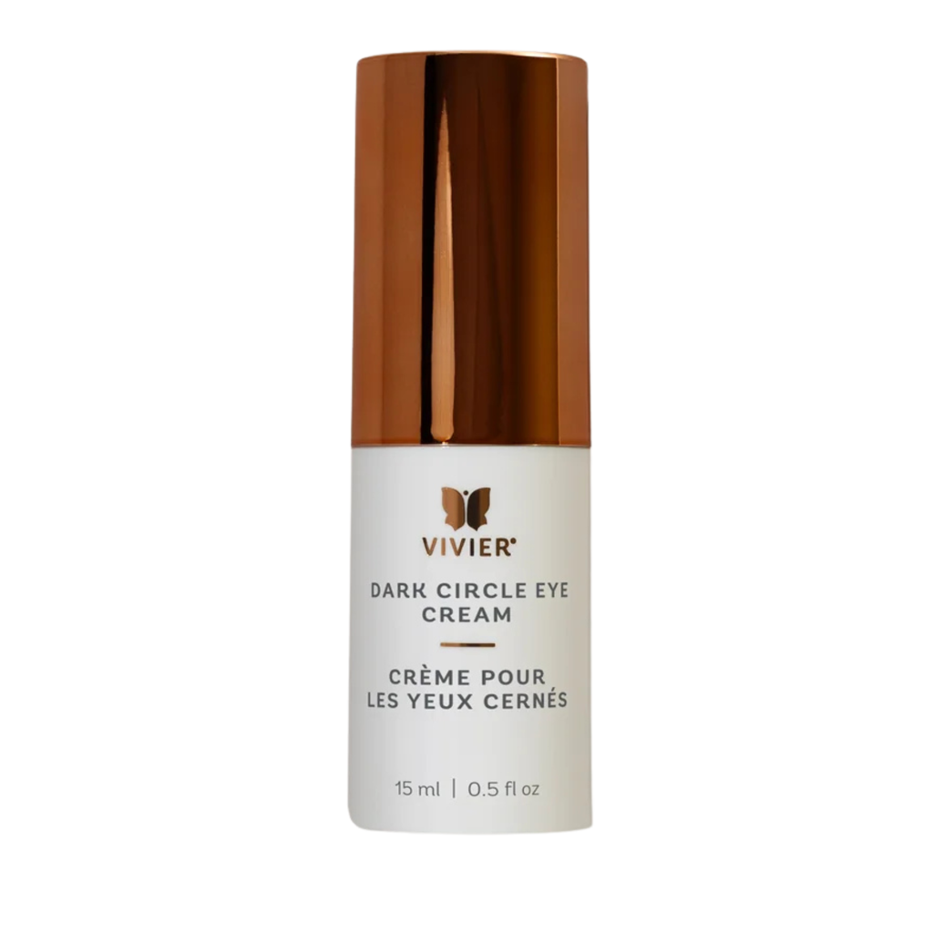 Vivier Dark Circle Eye Cream jar with Vitamin K and Shea butter
